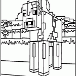 Minecraft Online Coloring Pages