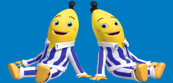 Bananas in Pyjamas Coloring Pages