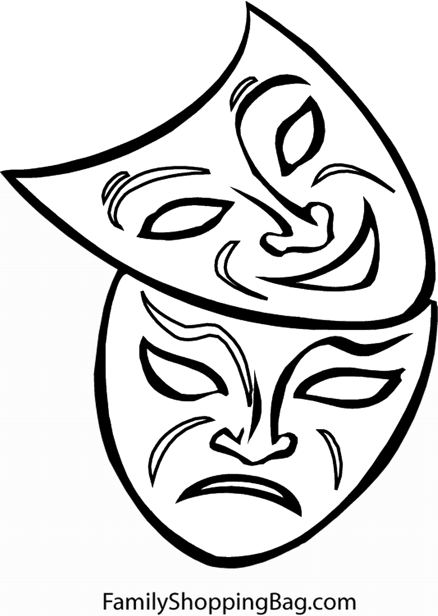 Театральная маска для печати. Трафареты театральных масок для лица. Театральная маска трафарет. Трафарет - маска. Трафарет театральной маски для печати.