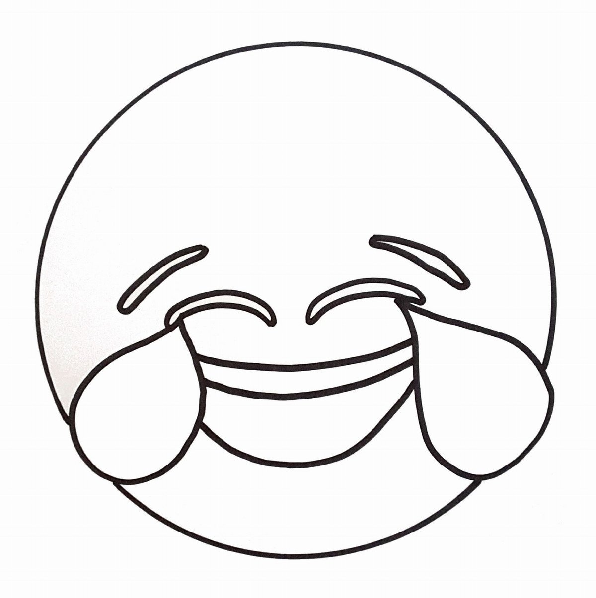 Emoji Coloring Page 1