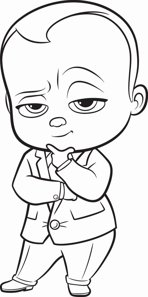 The Boss Baby Coloring Pages