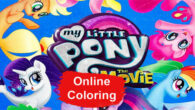 My Little Pony Online Coloring Pages MY LITTLE PONY