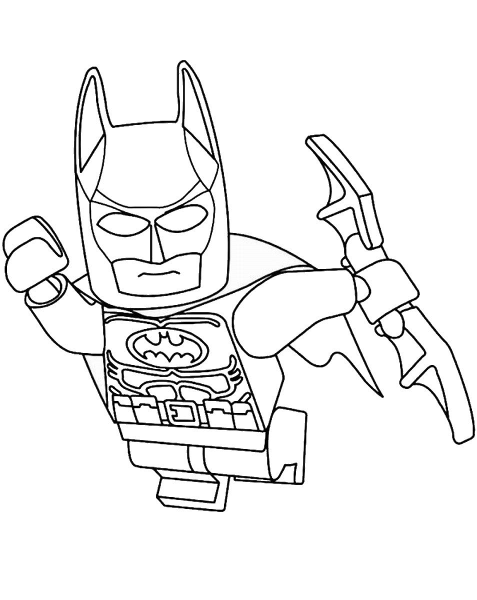 The Lego Batman Movie Coloring Pages