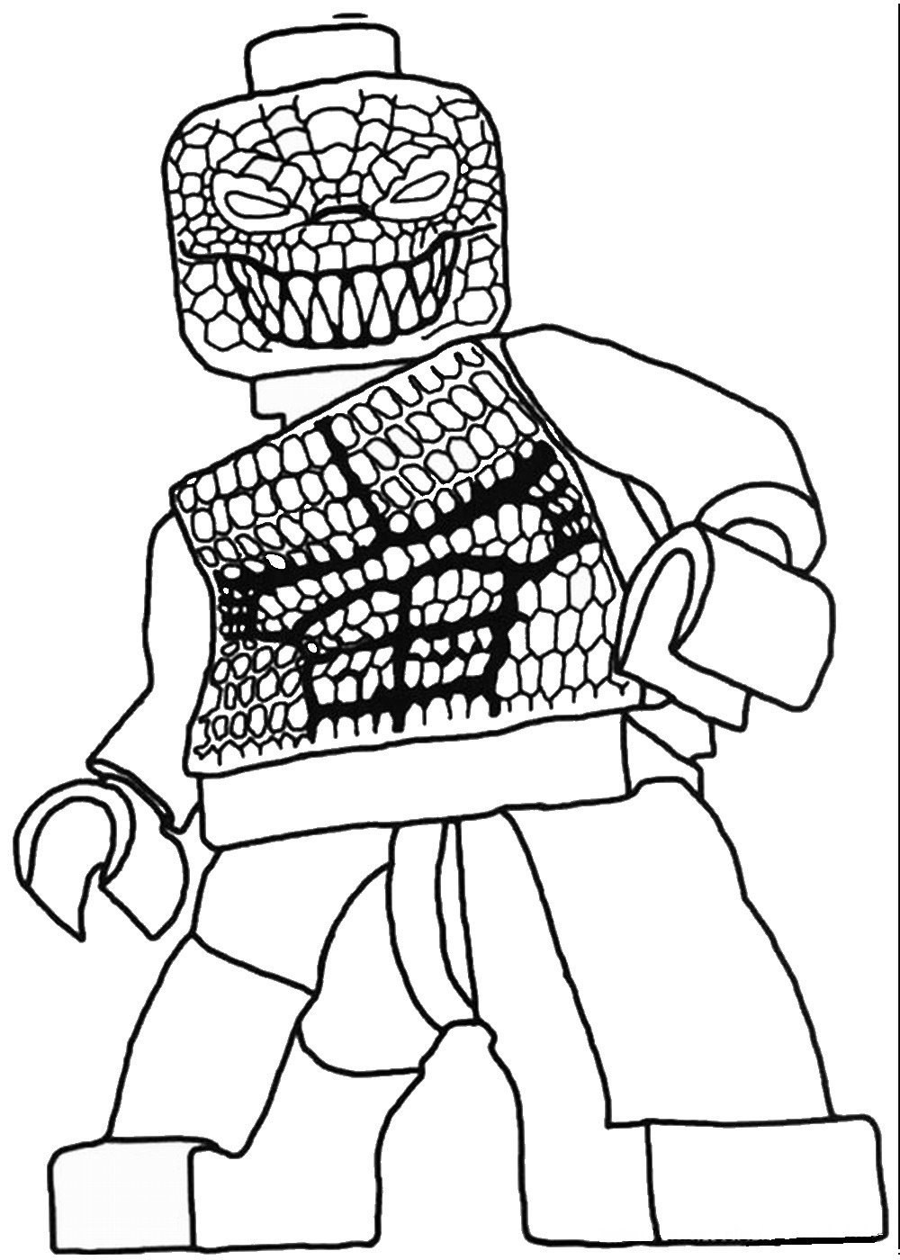 Lego Batman Coloring Pages Free Printable - Printable Word Searches