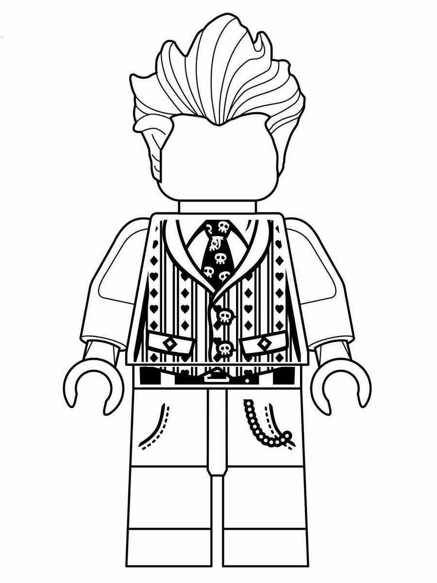 Printable Lego Batman Coloring Pages